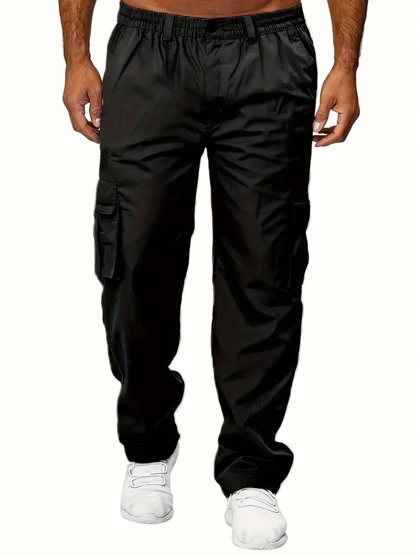 men cargo pants | Sweatpants Outdoor Loose Straight