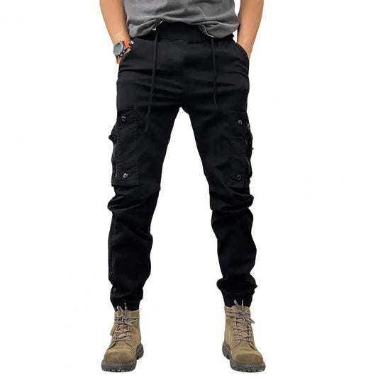 Men Cargo Pants | Cargo Pants for Mens Elastic Casual Trousers