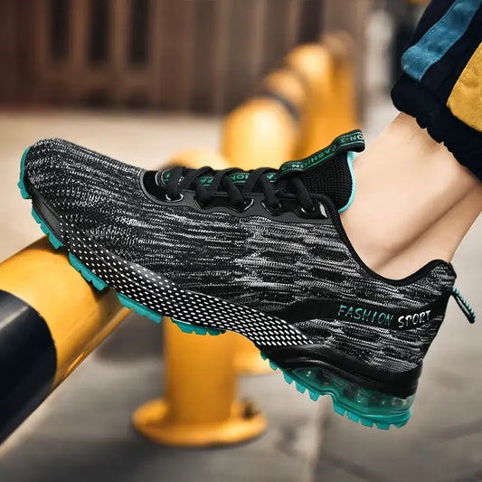 Casual Sneakers Men Men Sneakers Fashion Casual Shoes High Quality Grey Green