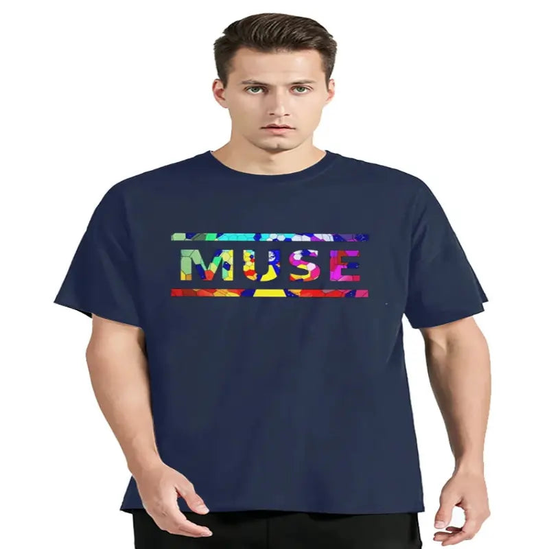 Classic Muse Navy T Shirt