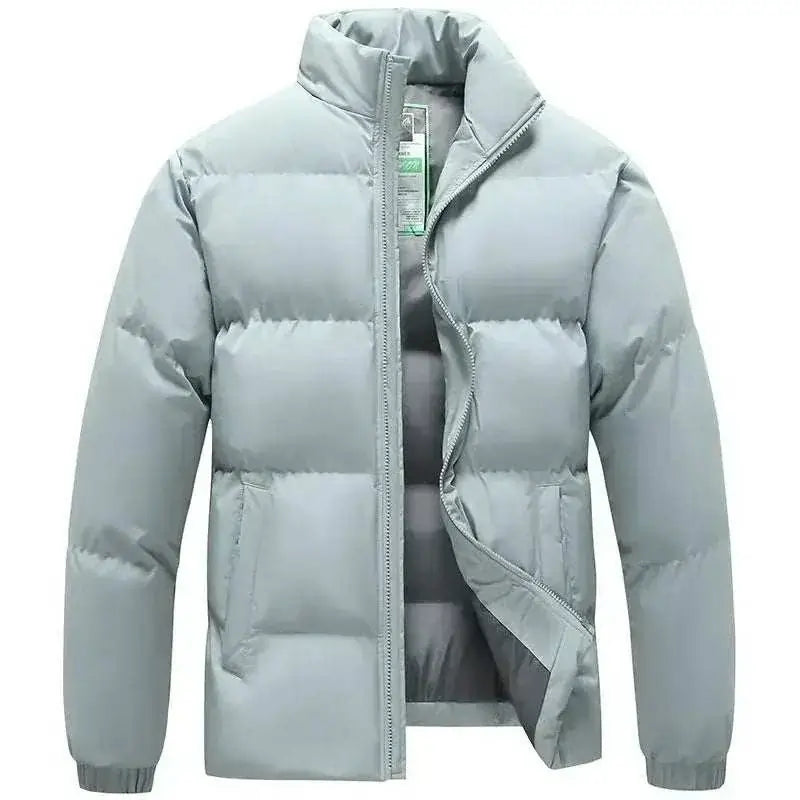 Man Padded Coat Youth Down Blue