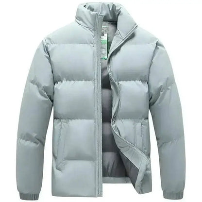 Man Padded Coat Youth Down Blue