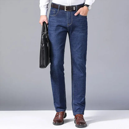 New Men Classic Jeans Blue