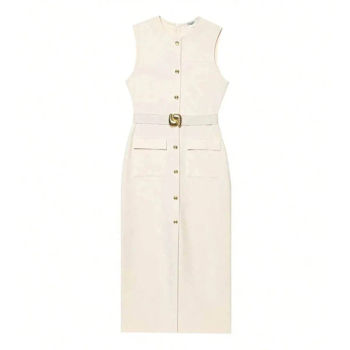 HH Women Elegant Black Dress O Neck Single