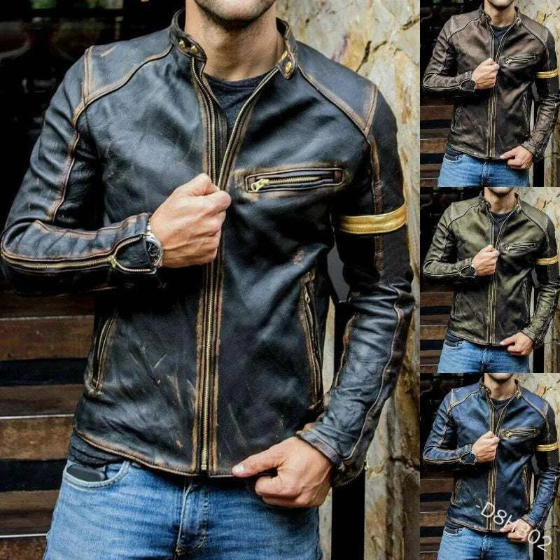 American Men's Leather Jacket