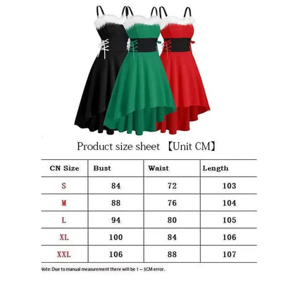 Women's Dress Christmas Floral Print Cold