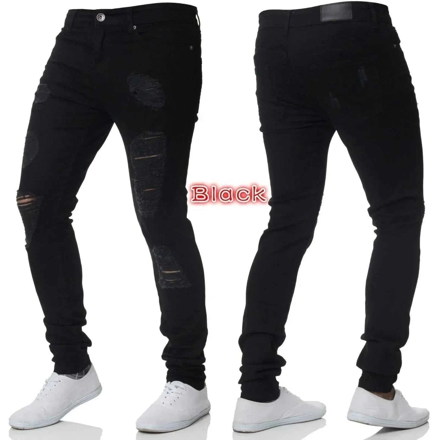 denim jeans for men | Ripped Jeans Men Stretch