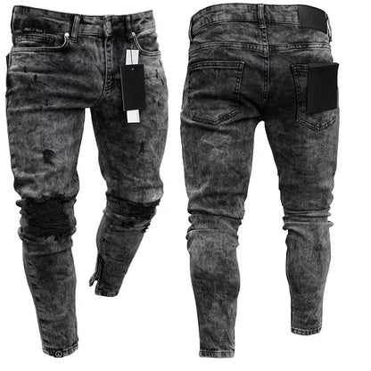 denim jeans for men | Ripped Jeans Men Stretch