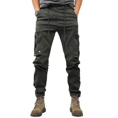 Men Cargo Pants | Cargo Pants for Mens Elastic Casual Trousers