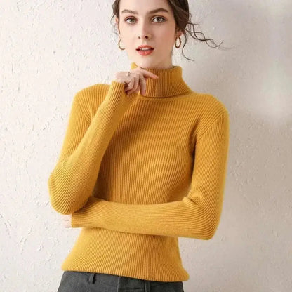 Sweater Women New Arrival 2025 Yellow
