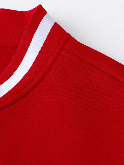 American Vintage Cotton Baseball Jacket