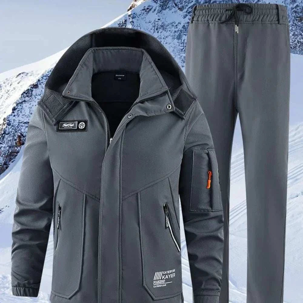 2025 New Hiking Jackets Suit Winter Men's