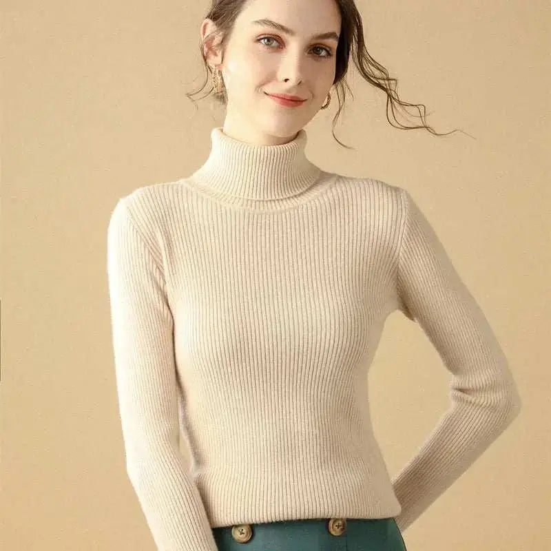Sweater Women New Arrival 2025 Caramel