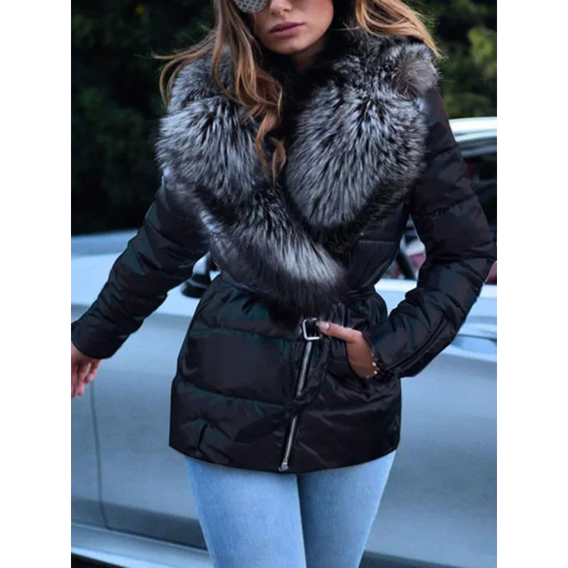 winter coats for women offer Winter Coat Women Black Bright Surface