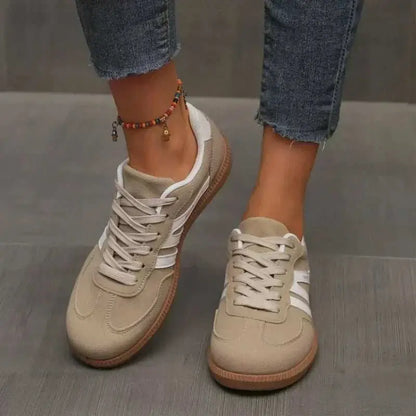 Women Casual Shoes, Women Sneakers 2025 Spring Beige