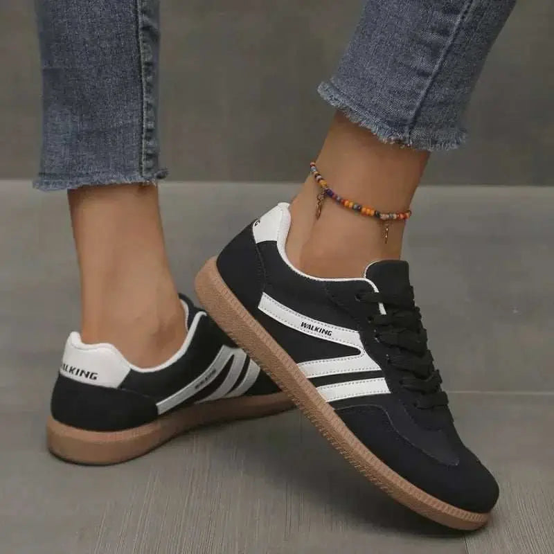 Women Casual Shoes, Women Sneakers 2025 Spring Black