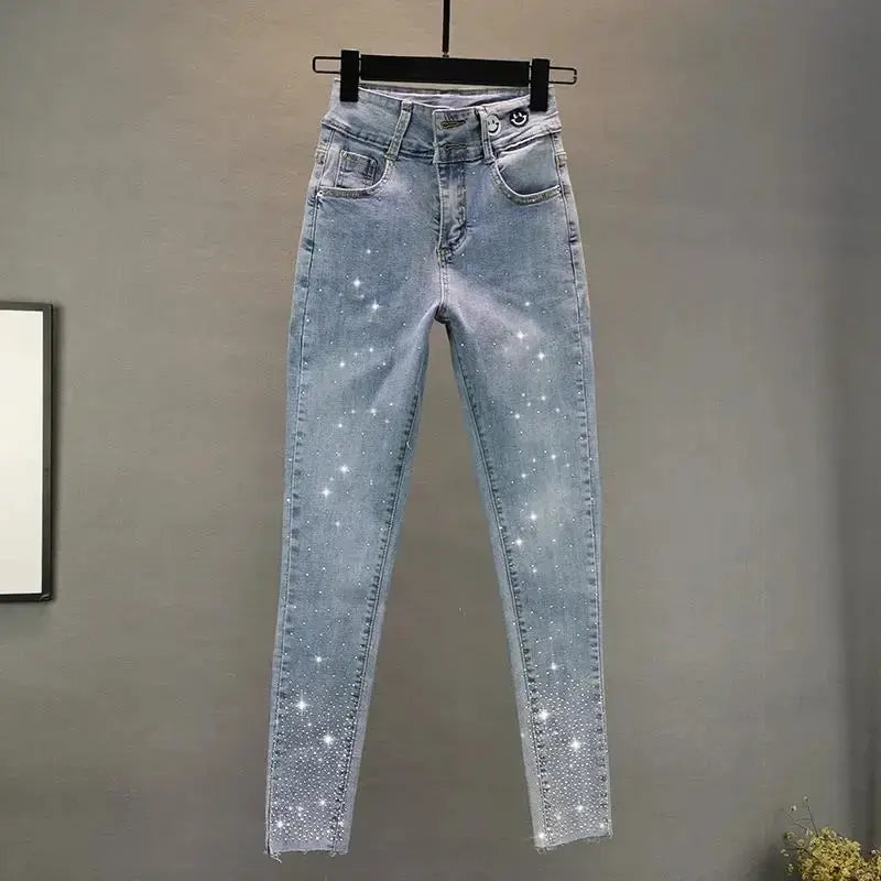 Women's Jeans Summer New Light Blue