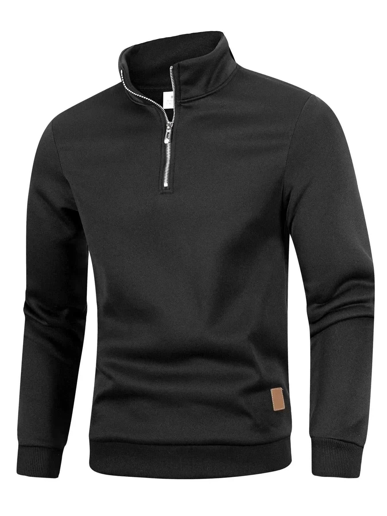 men sweaters offers Autumn Men's Zipper Pullover Turtlenecks Warm Sweaters