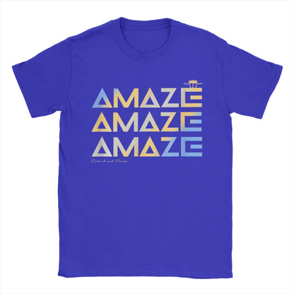men t shirts | Men T-Shirts Project Hail Mary Funny Space Quote Blue 
