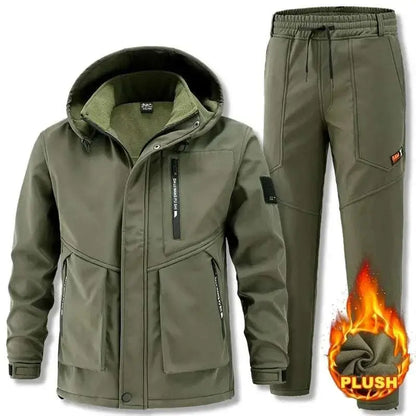 mens coats and jackets offers 2025 New Hiking Jackets Suit Winter Men's Army Green